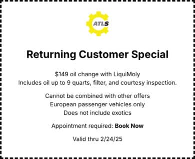 Returning Customer Special