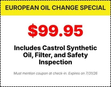 European Oil Change Special