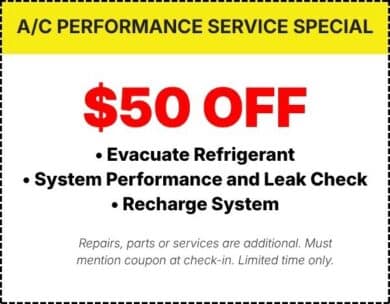 A/C Performance Service Special